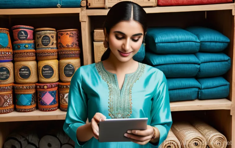 글로벌 무역의 최신 트렌드 분석 - **Image Prompt: Global Reach of Local Artisans**
"A bright, dynamic scene showcasing a modern Pa...